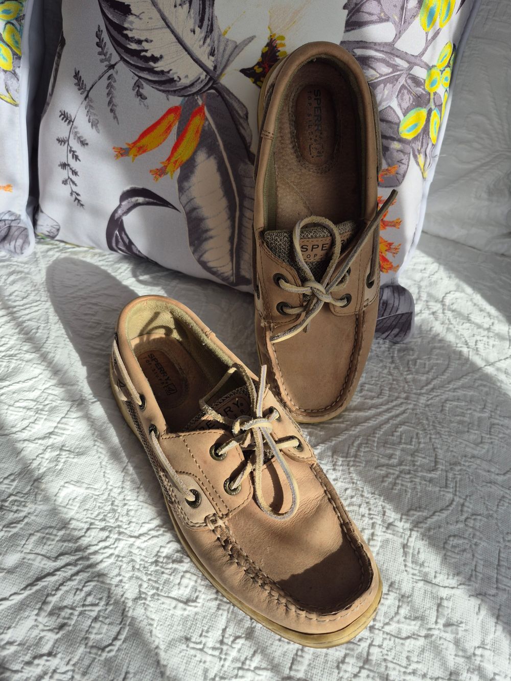 Sperry Top-Sider Tan Boat Shoes