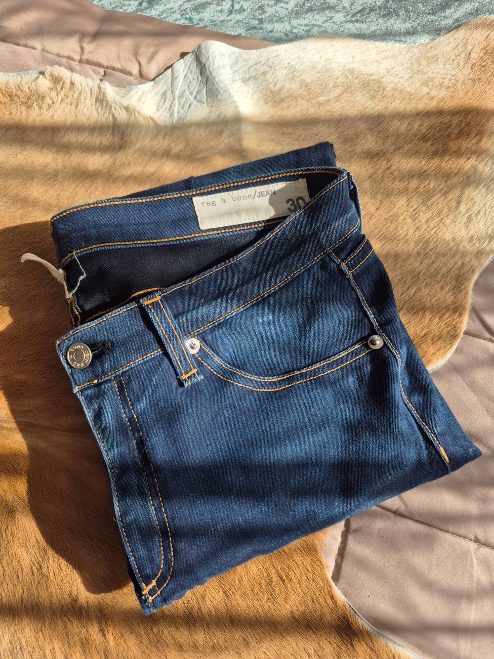 Rag & Bone Dark Blue Jeans Size 30