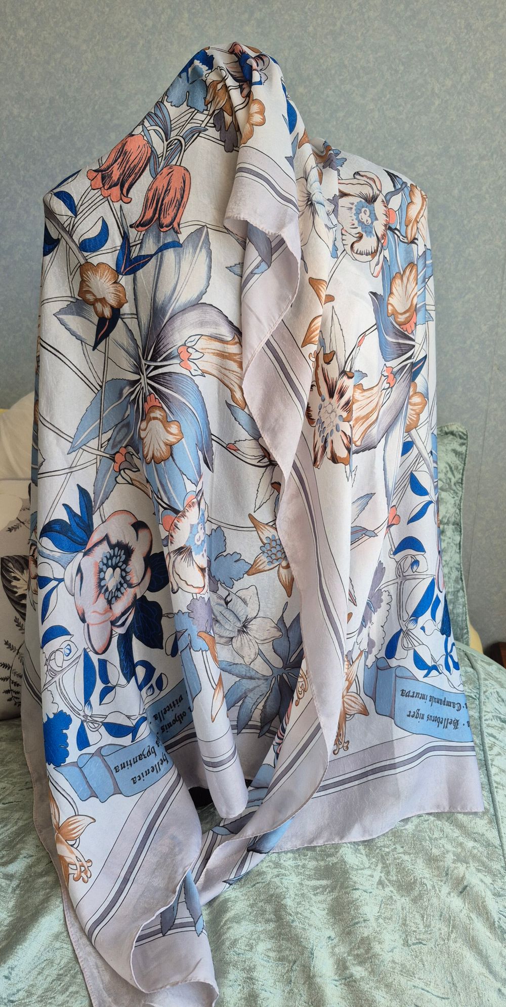 Botanical Long Scarf.