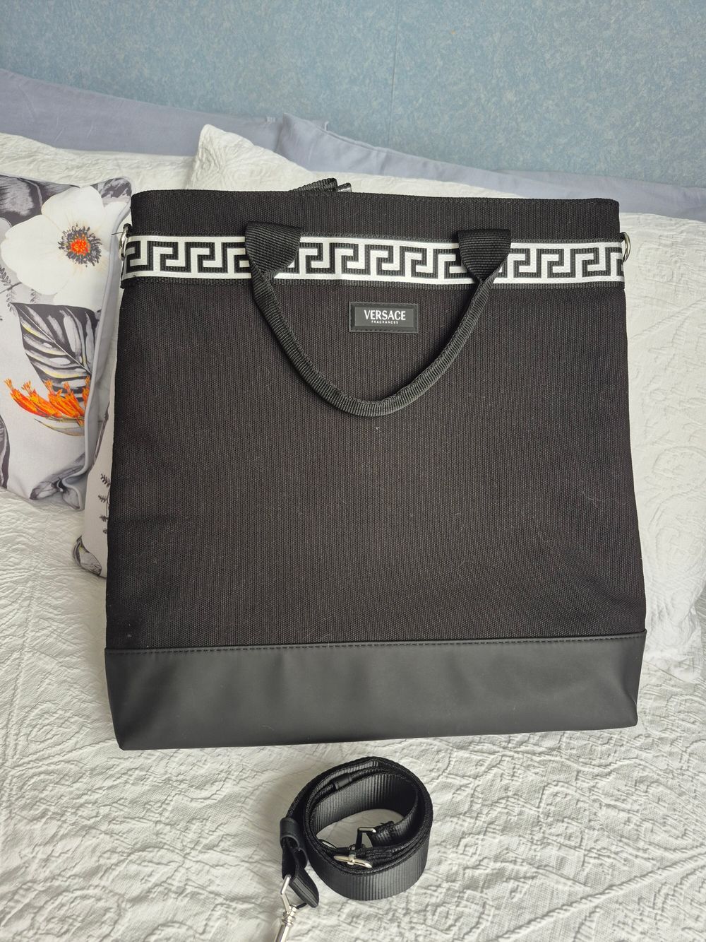 Versace Perfumes Gift With Purchase Tote.