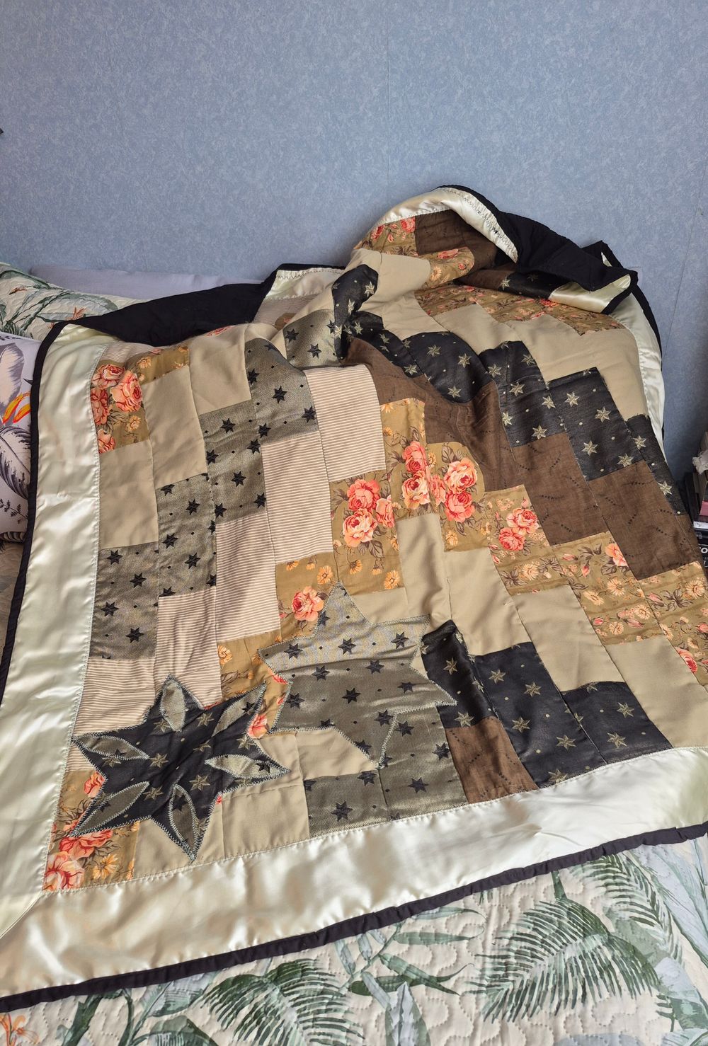 Patchwork Quilt Handmade.
