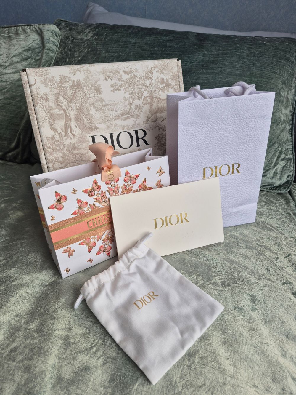 Dior Packaging Set.