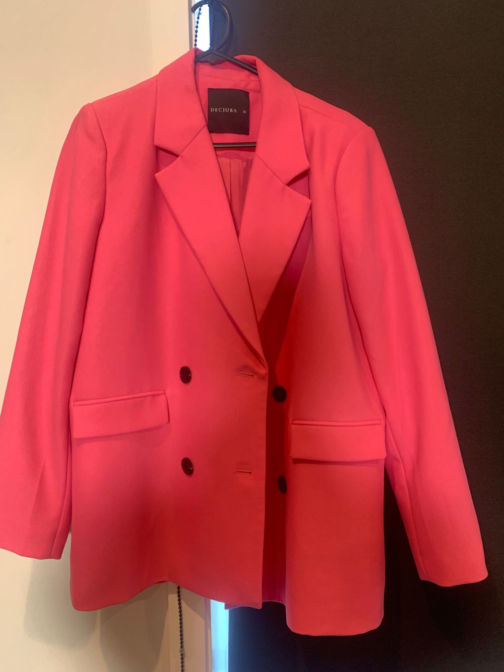 Decjuba Oversized Blazer - Pink s10