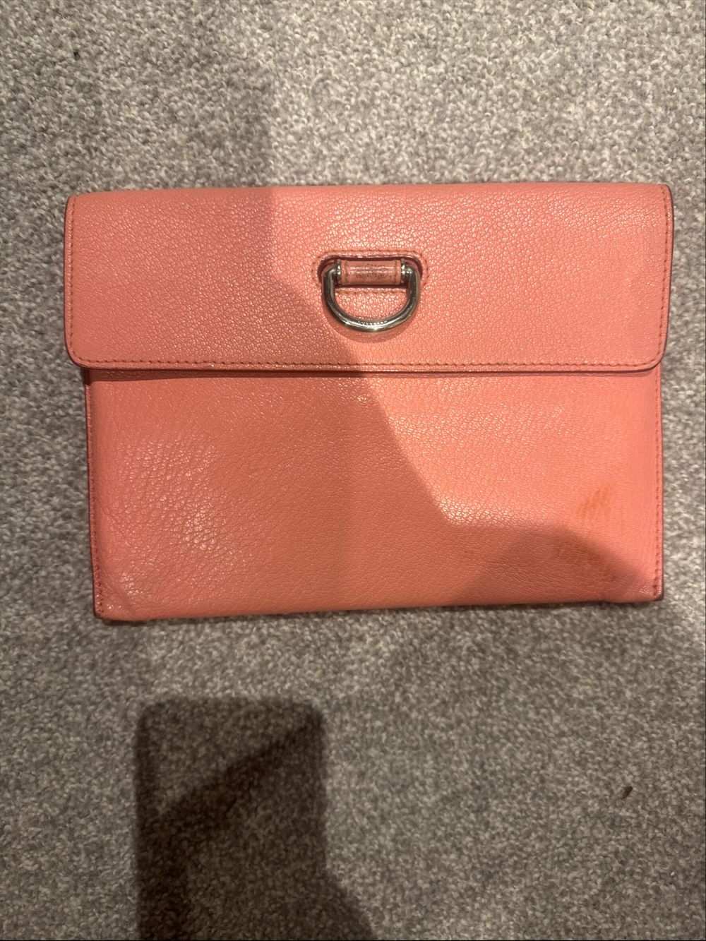 Burberry Pink Clutch Bag. Used condition