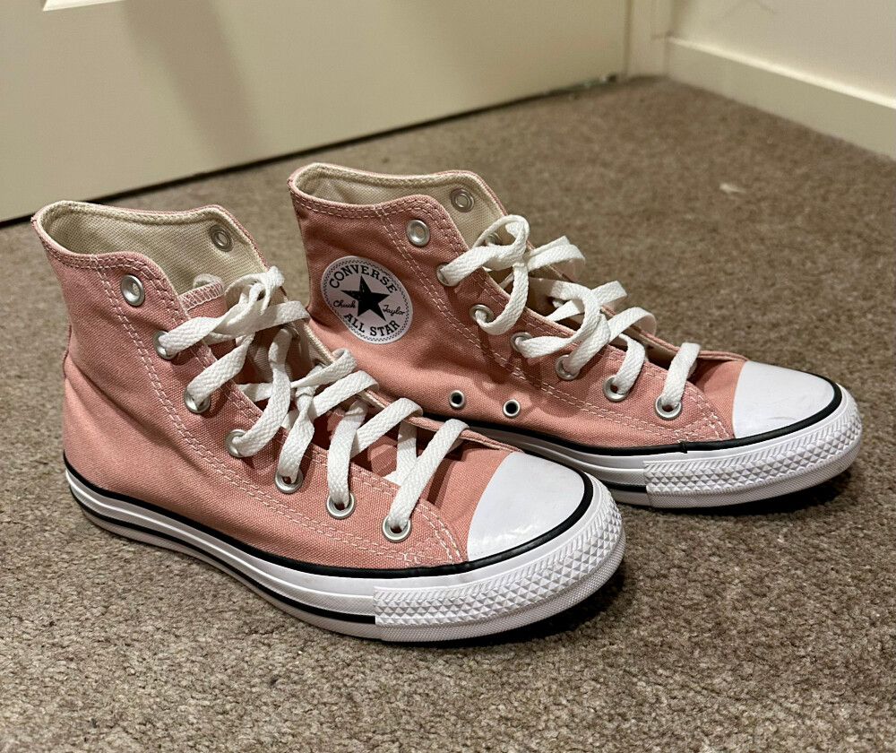 Pink Converse High Tops