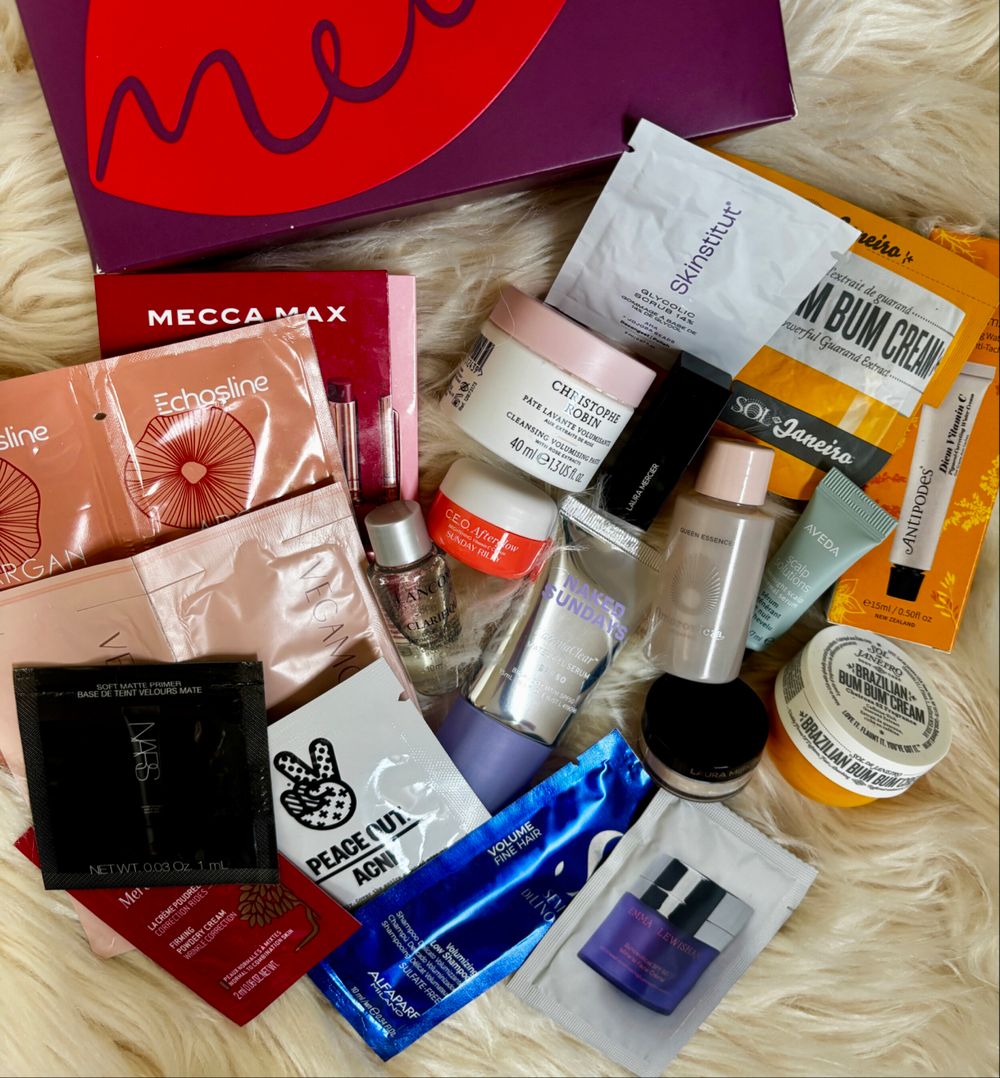 MECCA bundle minis & samples