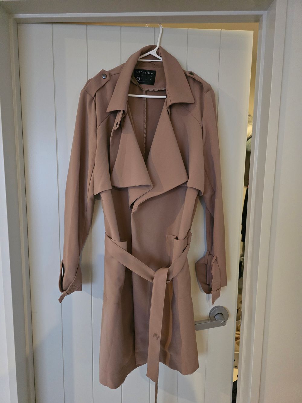 Federation Beige Trench Coat