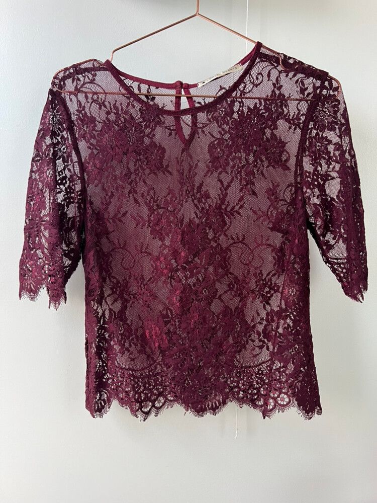 LONELY HEARTS NZ Lace Top