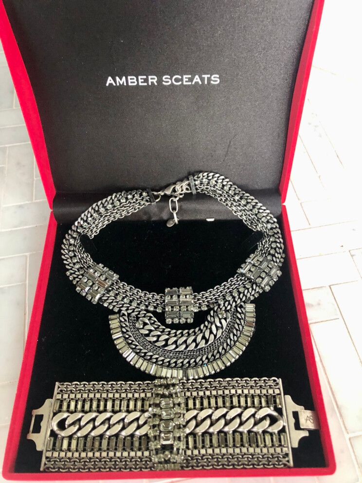 Amber Sceats Statement Necklace And Bracelet