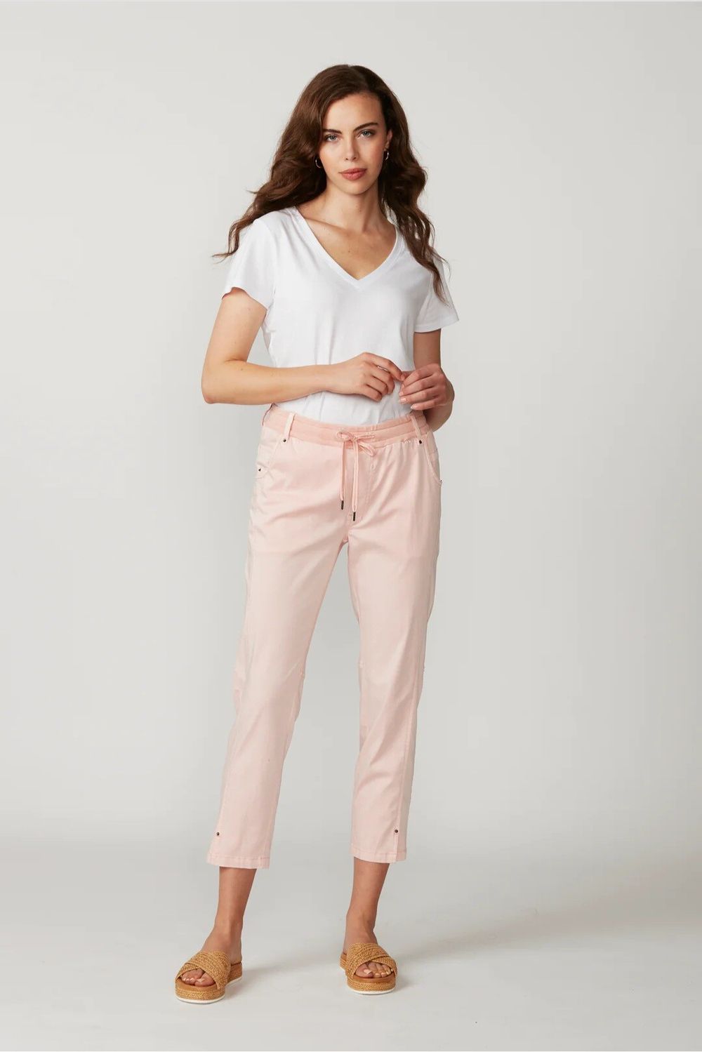 Light pink Code 7/8 pants