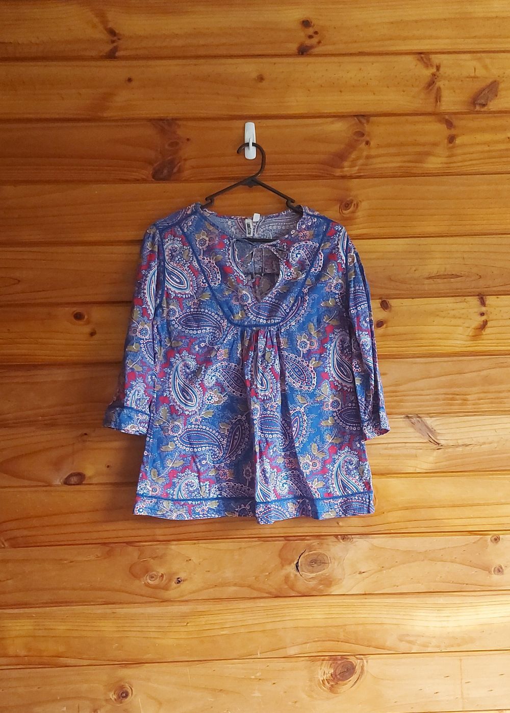 boho cottage 100% cotton top