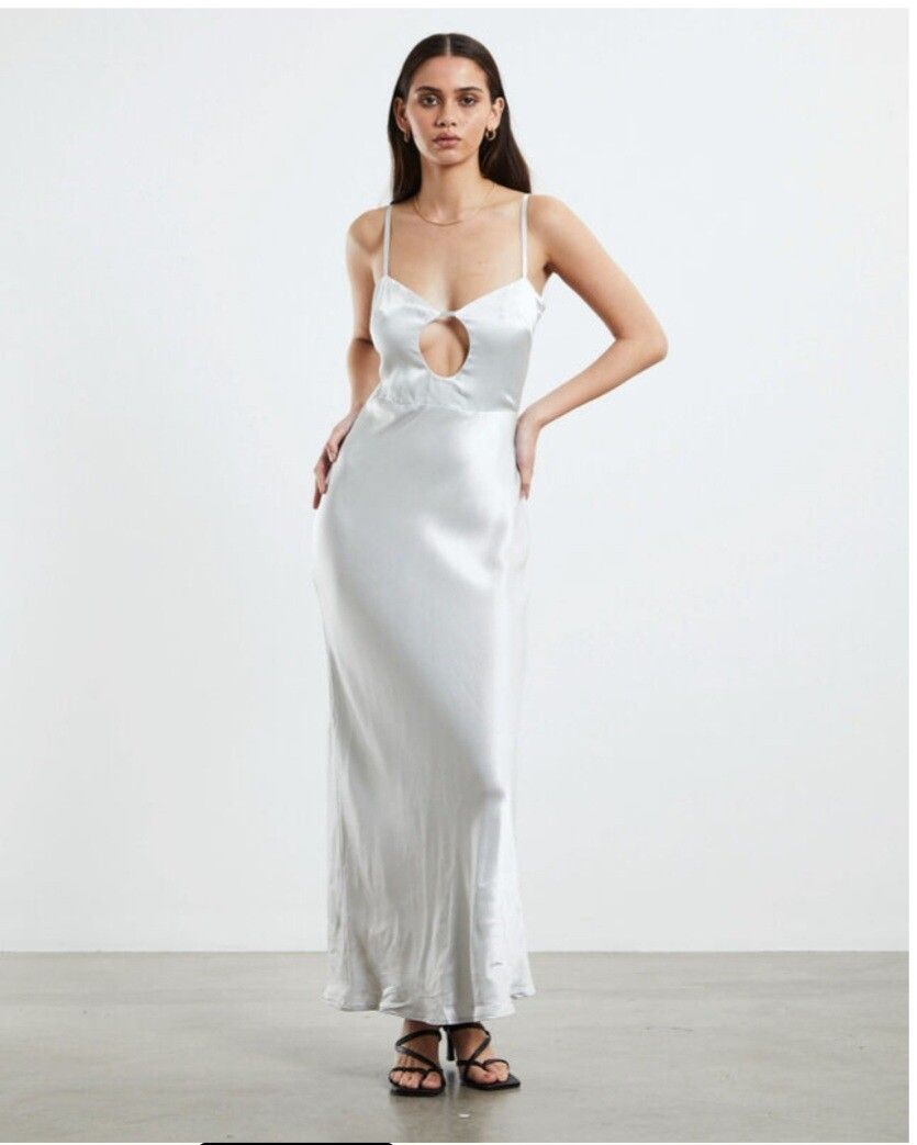 Mattise maxi dress in Ice Silver