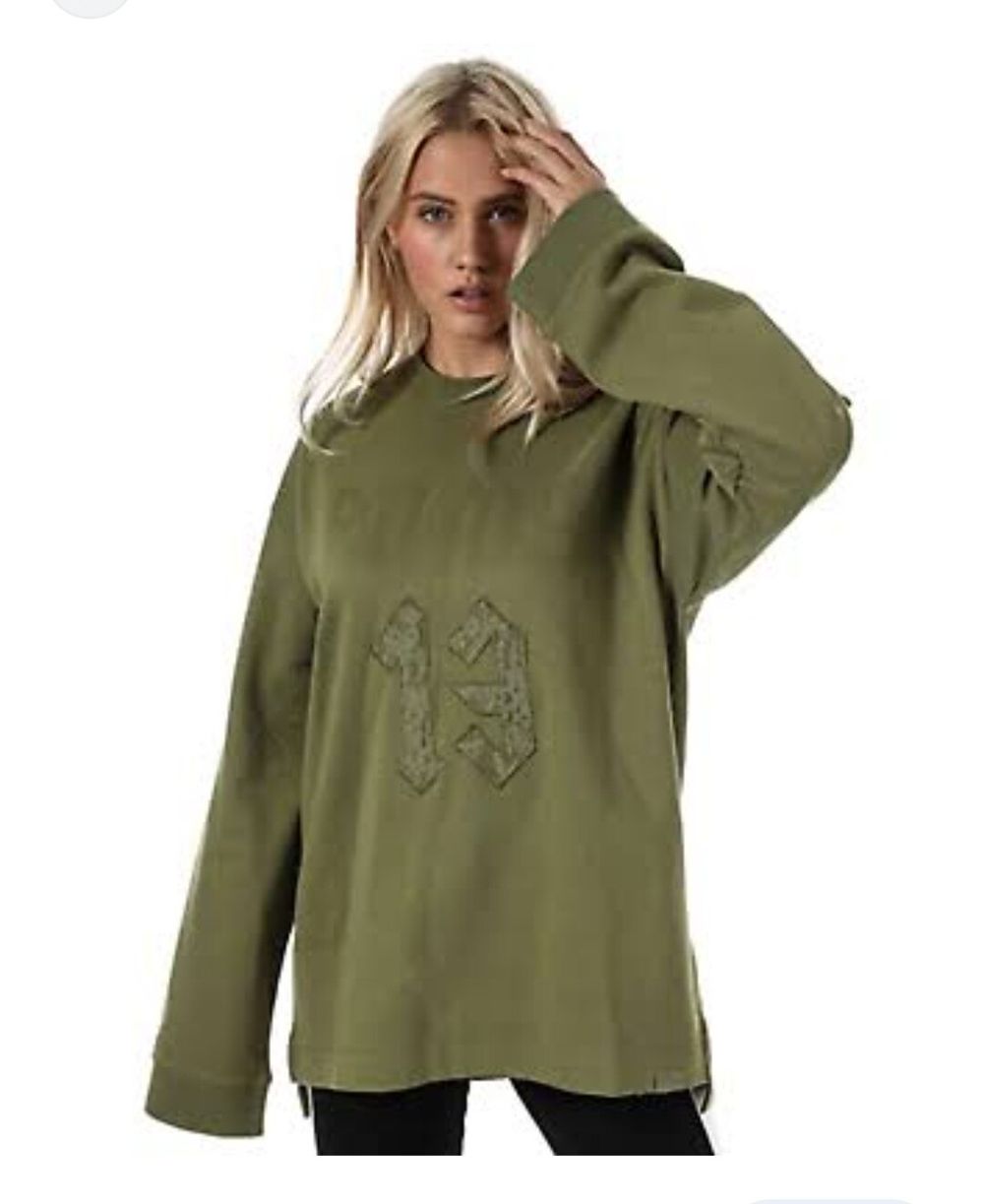 FENTY long khaki sweatshirt