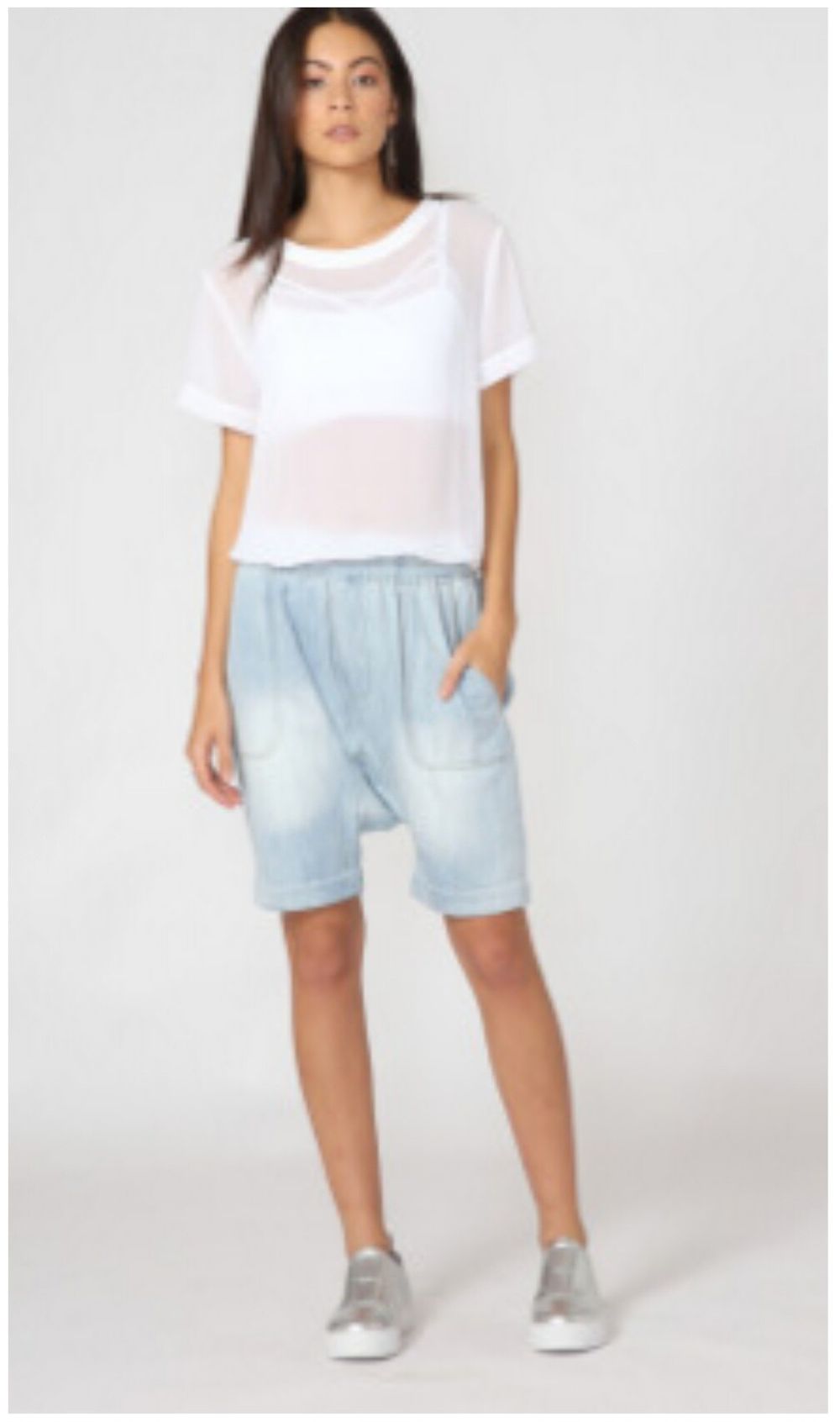 relaxed fit boyfriend shorts