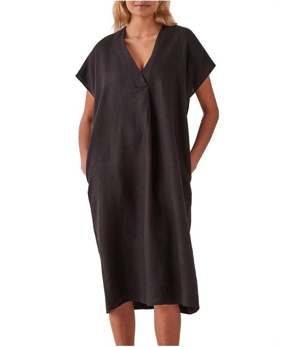 grey Freya linen dress