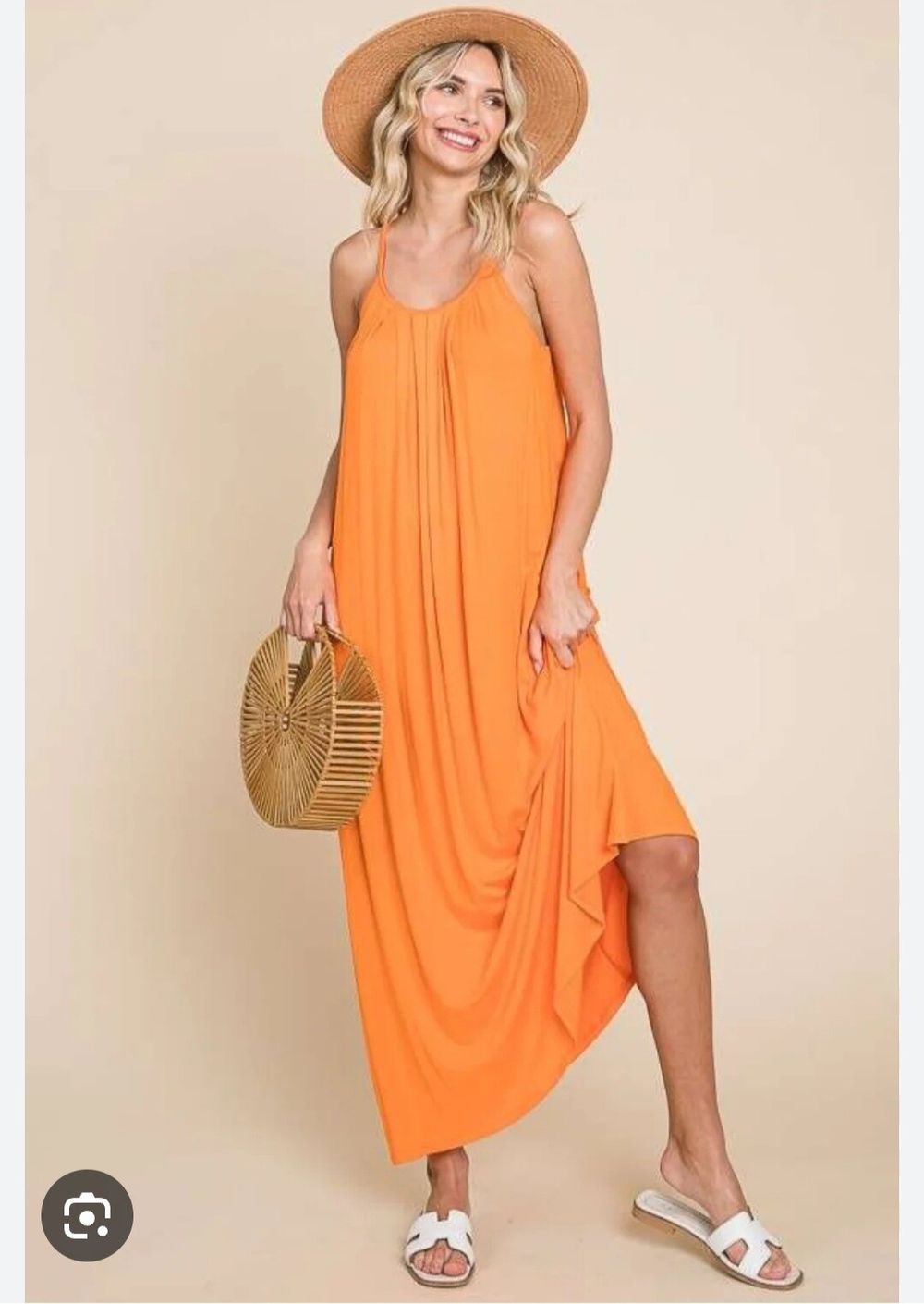witchery orange dress Witchery Off Shoulder Mini Dress in Tangerine
