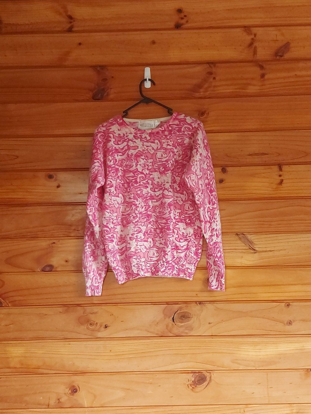 vintage lambswool & angora jumper