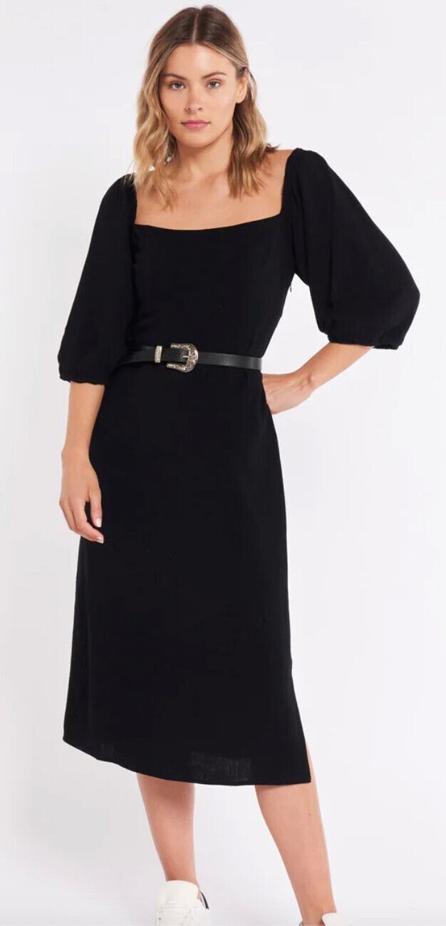 Sass Black Dress