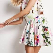 Aje Drift Floral Skirt