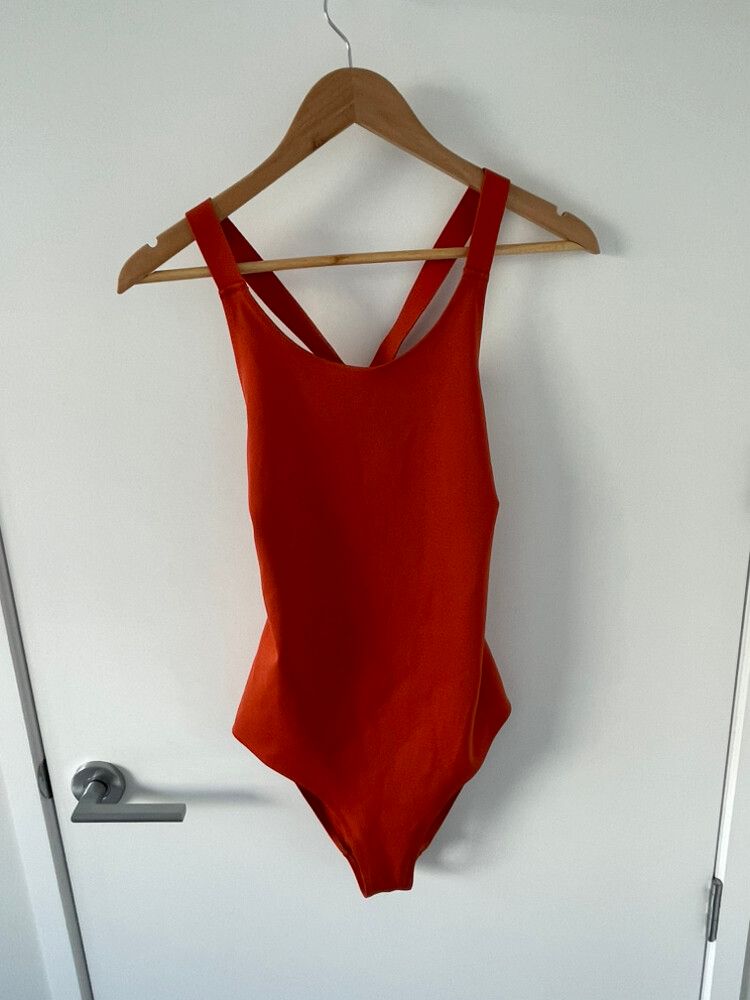 COS Orange Swimsuit