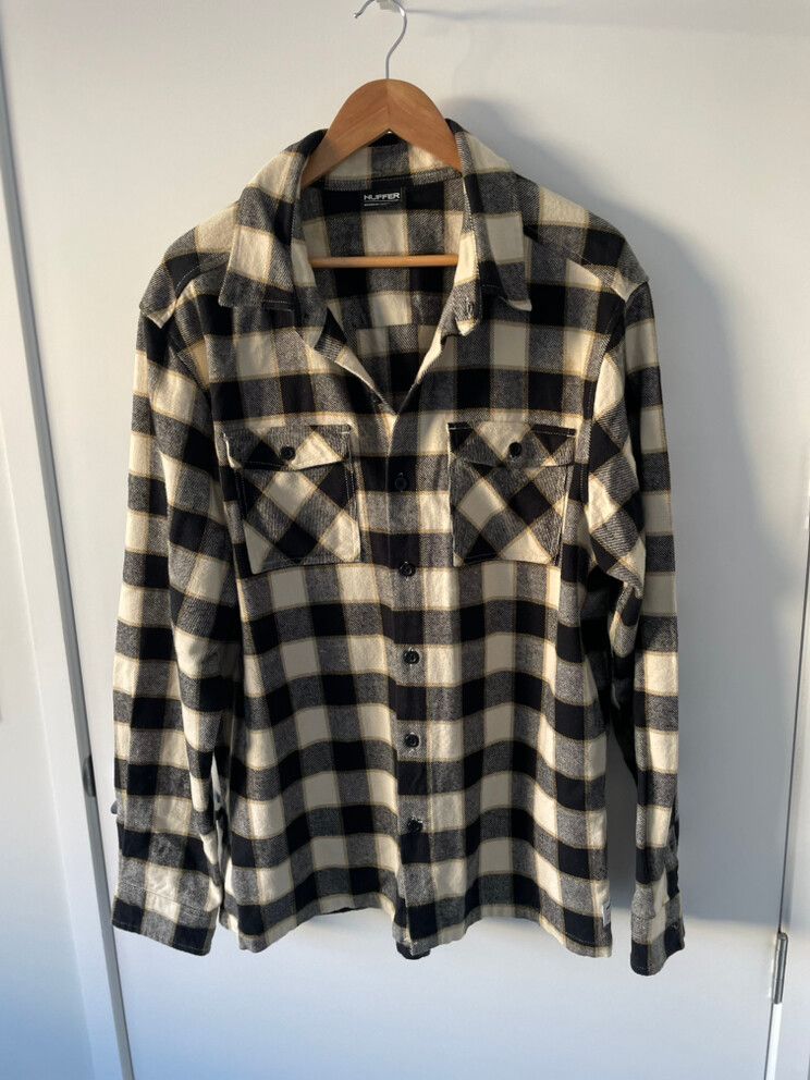 Huffer Check Shacket