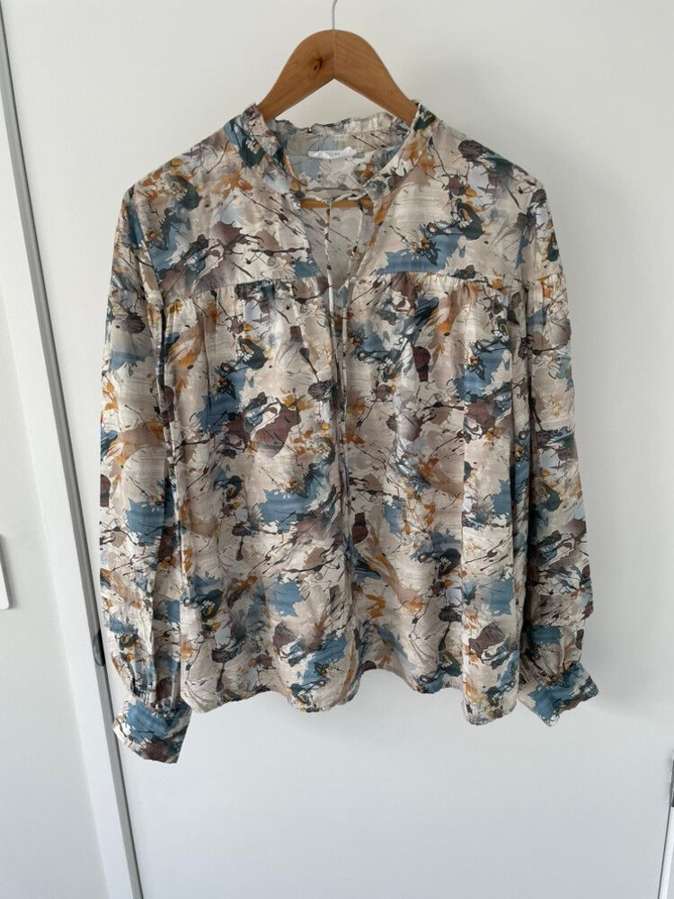 Et Alia Rayon Blend Blouse with Abstract print size XL