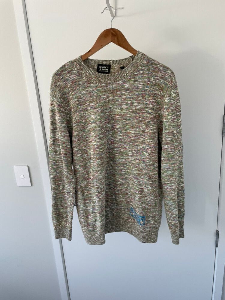 Scotch & Soda Multicoloured Knit Jumper Size M