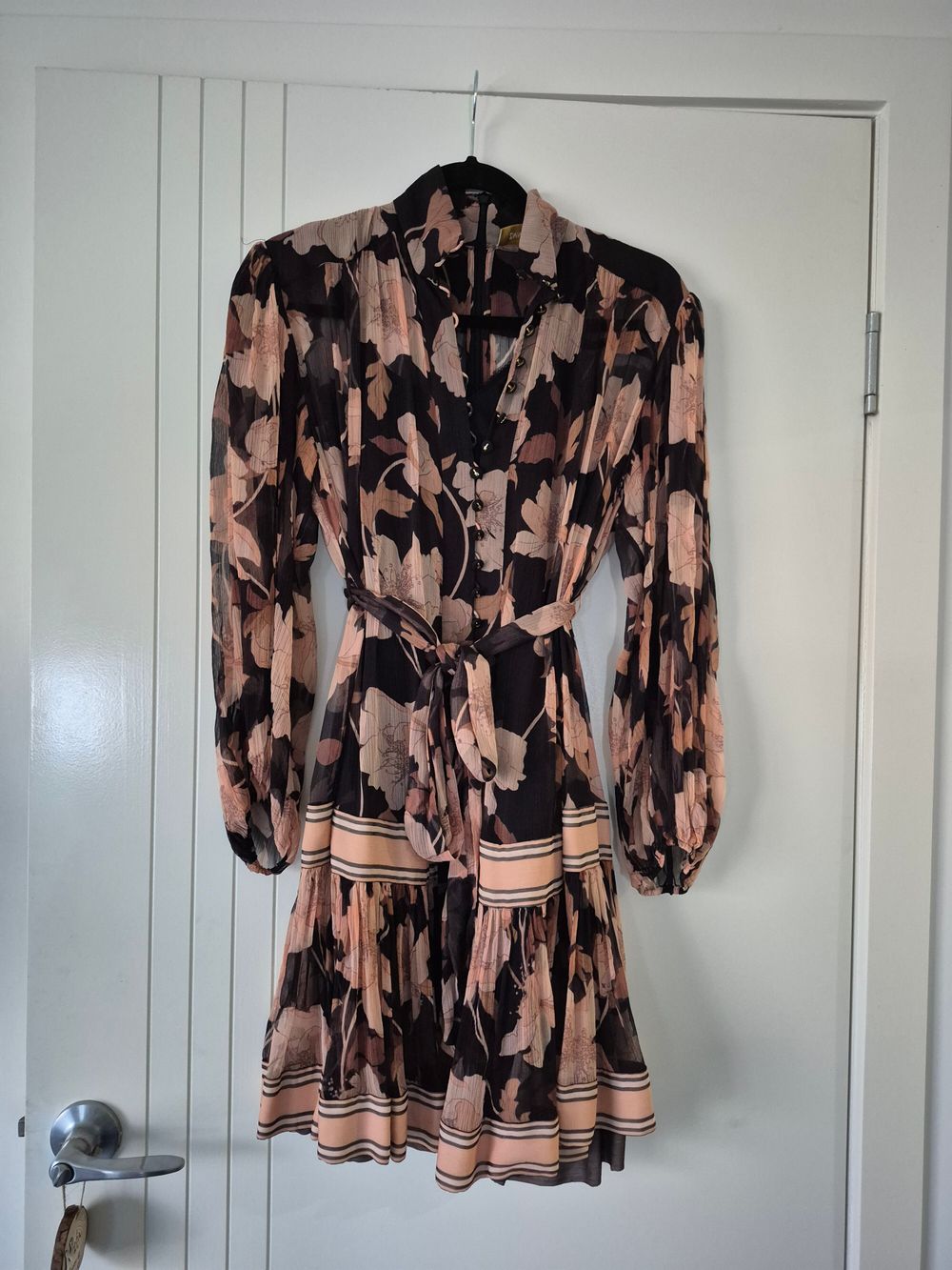 Zimmermann peony midi dress