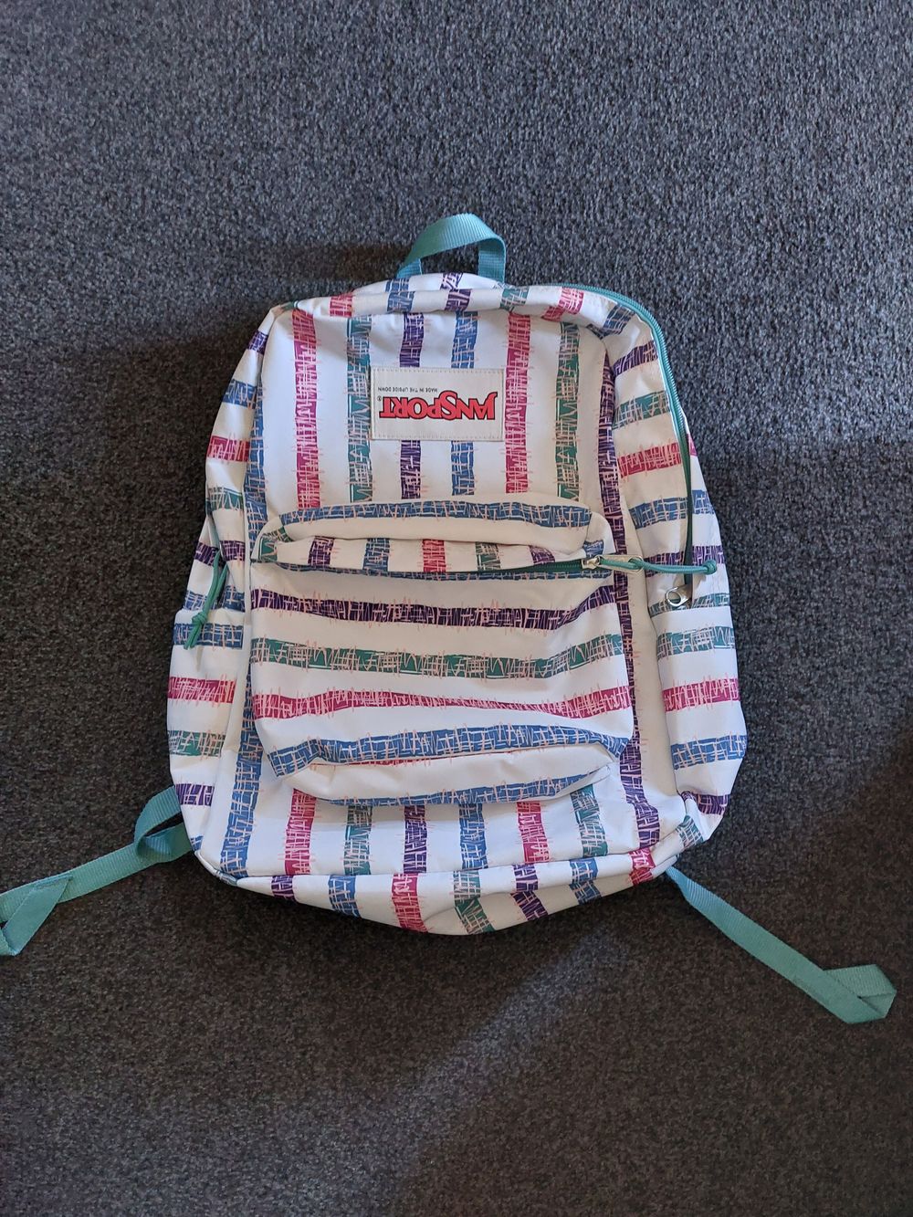 eleven jansport backpack SuperBreak Plus Spacious Main Compartment Features one large main compartment for storing clothes or daily essentials JanSport SuperBreak Plus - Galaxy