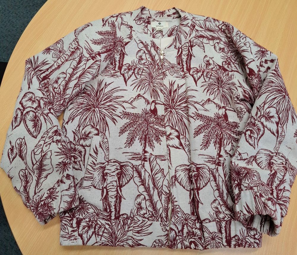 Amaya Tropical Embroidery Jacket