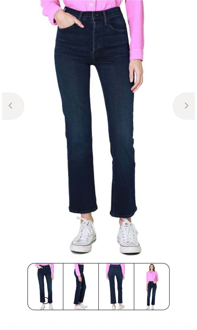 Mother Tripper Ankle Jeans - Catch Me If You Can