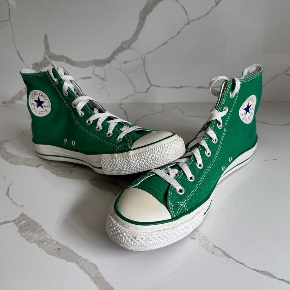 Converse Green Chuck Taylors