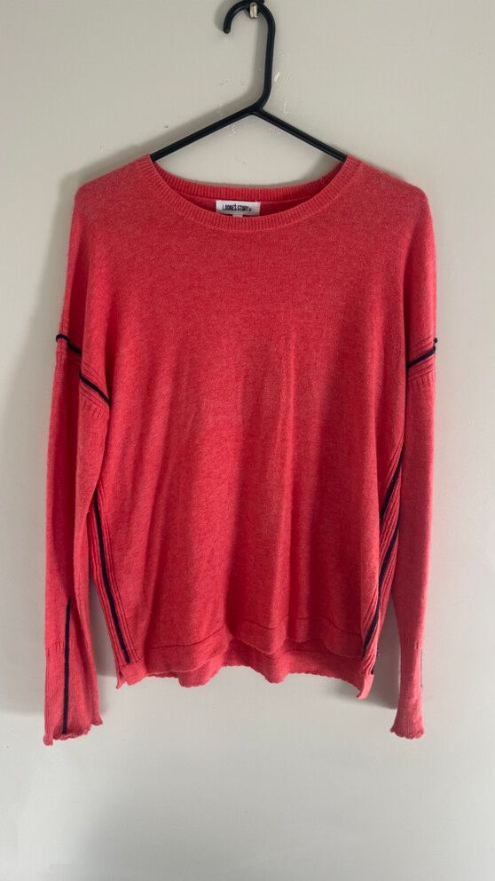 Loobie's Story Coral Knit Jumper