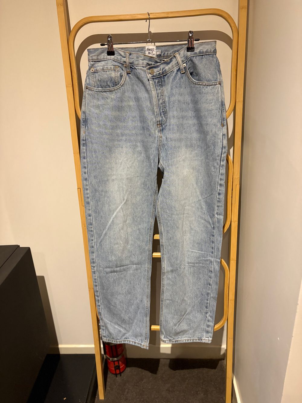Princess Polly Light Blue Jeans size 12