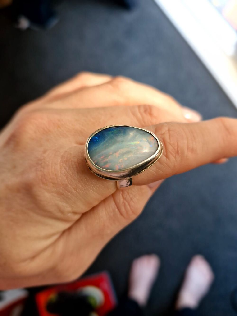 Custom Opal Ring