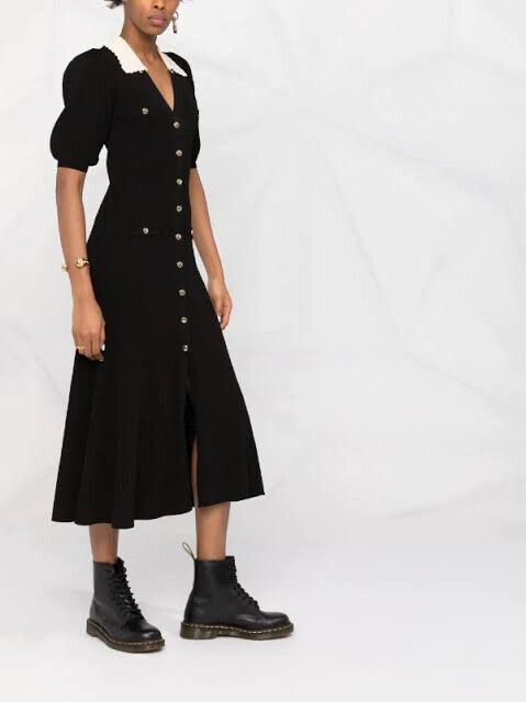 bao dress in ivory Bao Organic Cotton Drop-Waist Skirt White / Regular / 1X