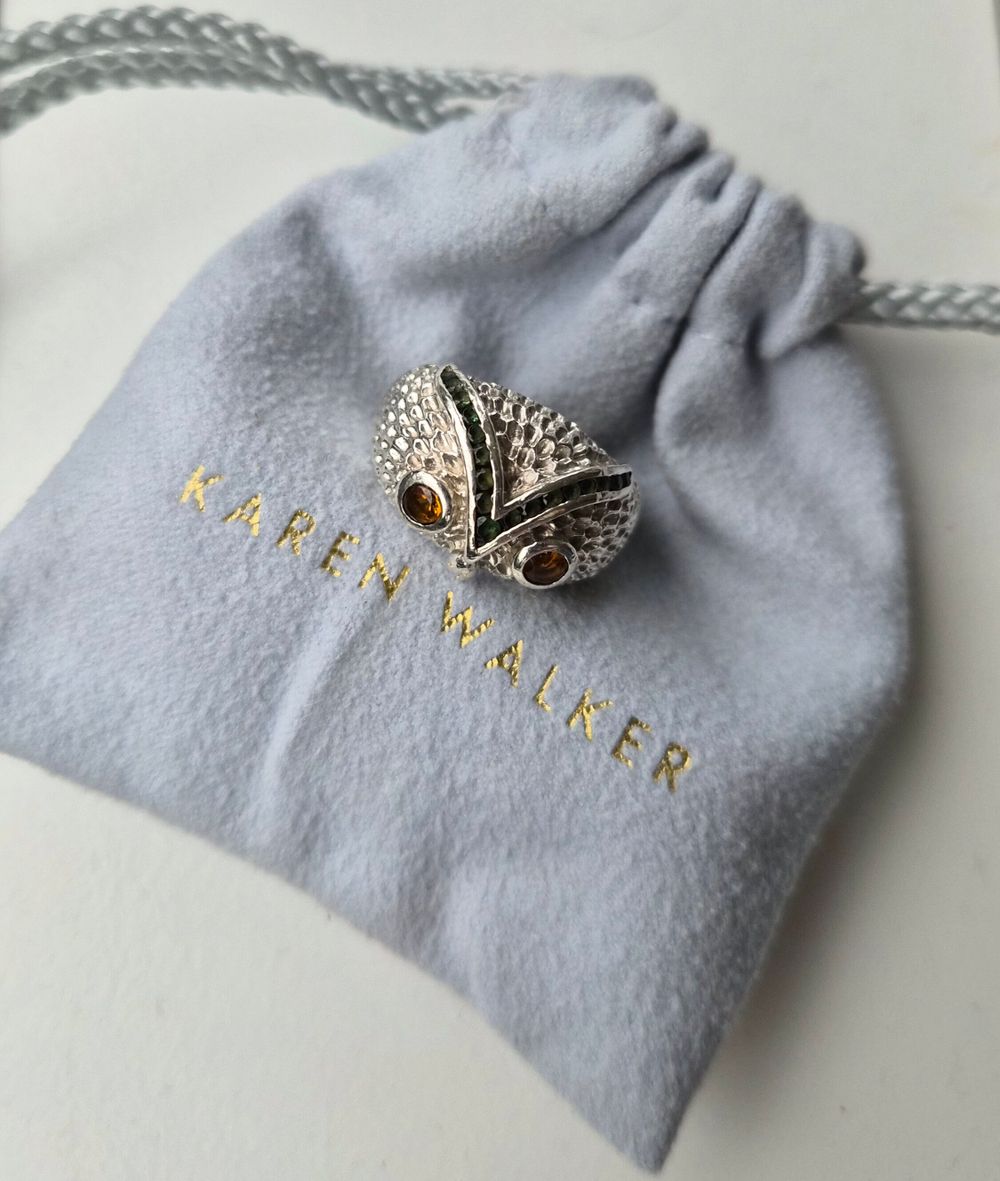 Karen Walker Owl Dome Ring