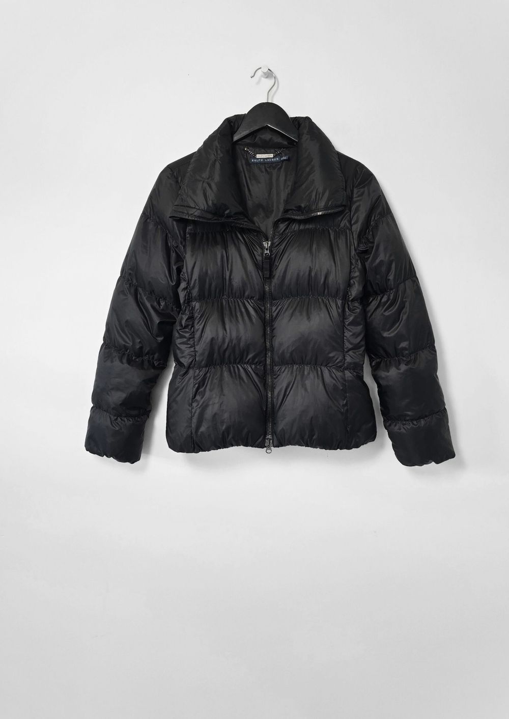 RALPH LAUREN down puffer jacket | Sz S/8 | Black