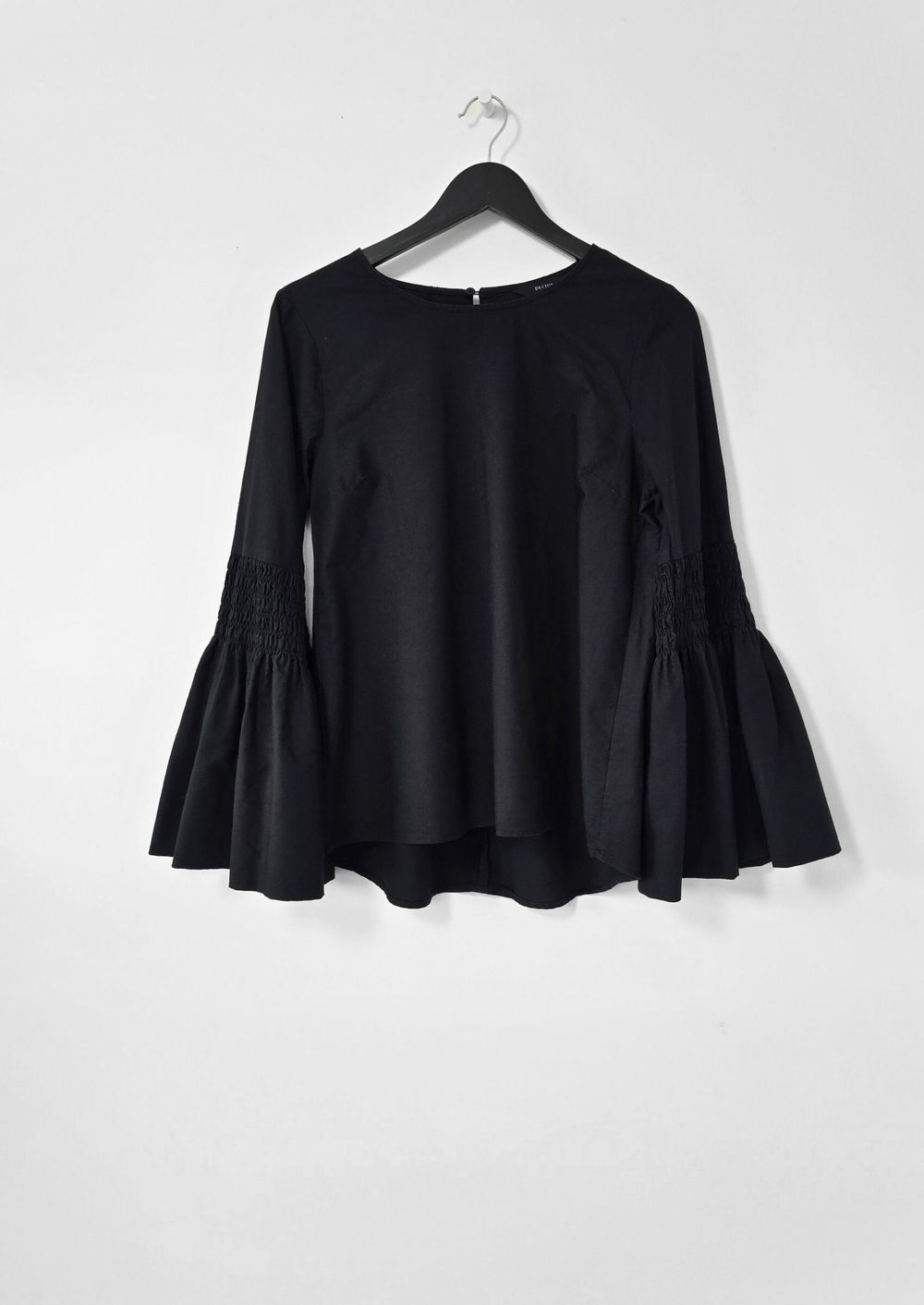 DECJUBA top | Sz 8 | 100% cotton | Black