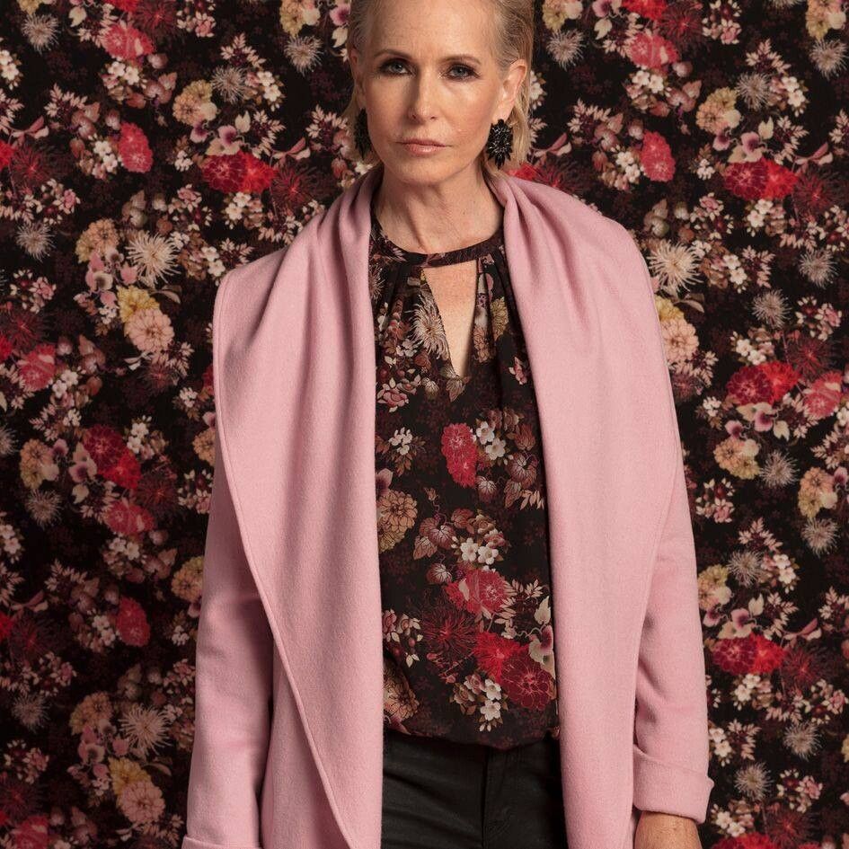 REPERTOIRE (NZ designer) top/blouse | Floral | Sz 8