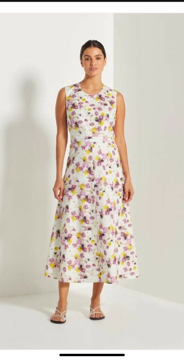 knee length dresses for ladies Flossie Pink Sleeveless Prom Dress - US 12