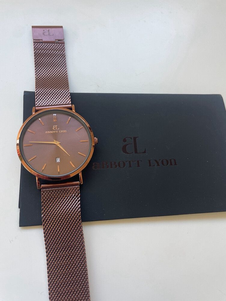 Abbott Lyon Watch Mocha Chain Stellar 40