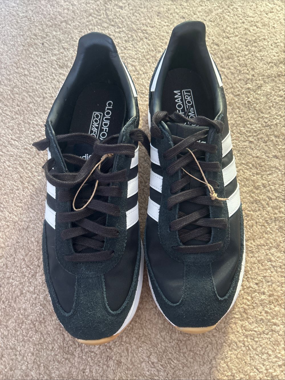 Adidas Black White Sneakers