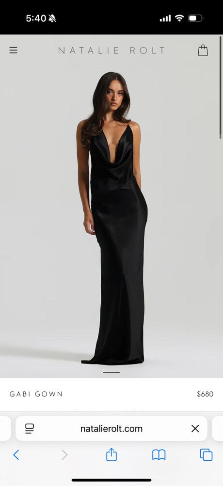 runaway the label black mini dress Natalie Rolt Alba Gown Black – Hire For A Night