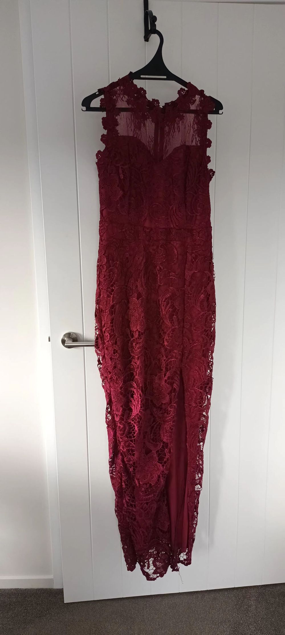 Forever Unique - forever unique red lace dress maxi length on Designer  Wardrobe