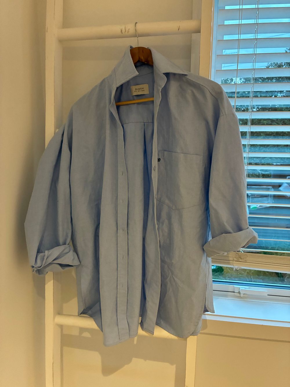 DISSH Blue Oversized Shirt