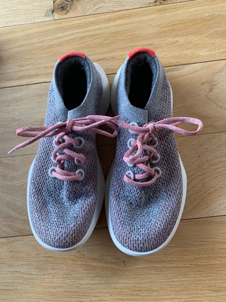 Allbirds Grey Pink Sneakers