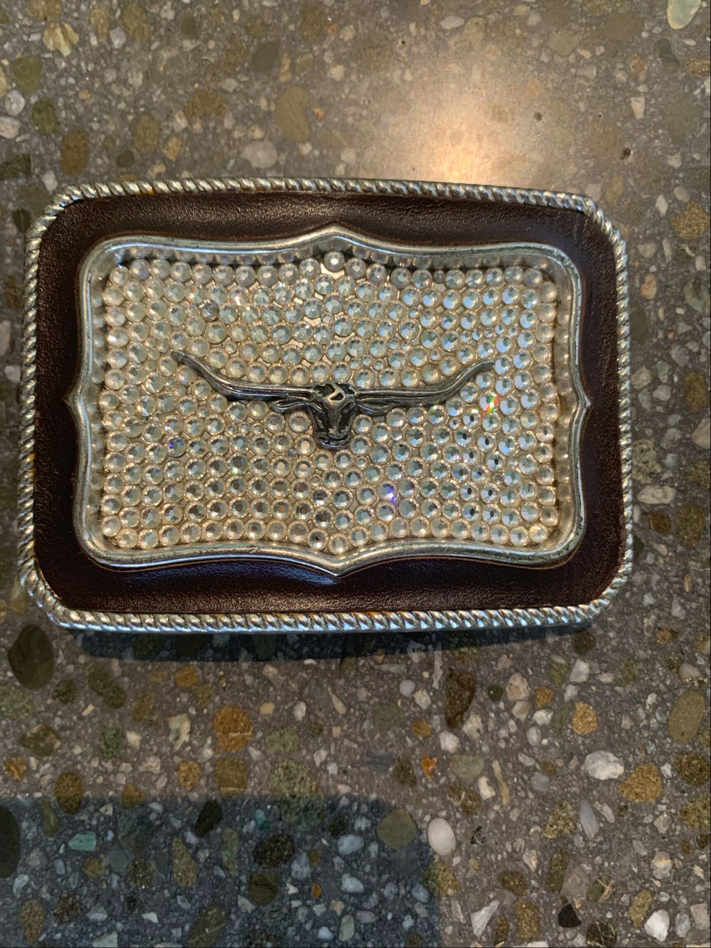 RM Williams Rhinestone Belt Buckle