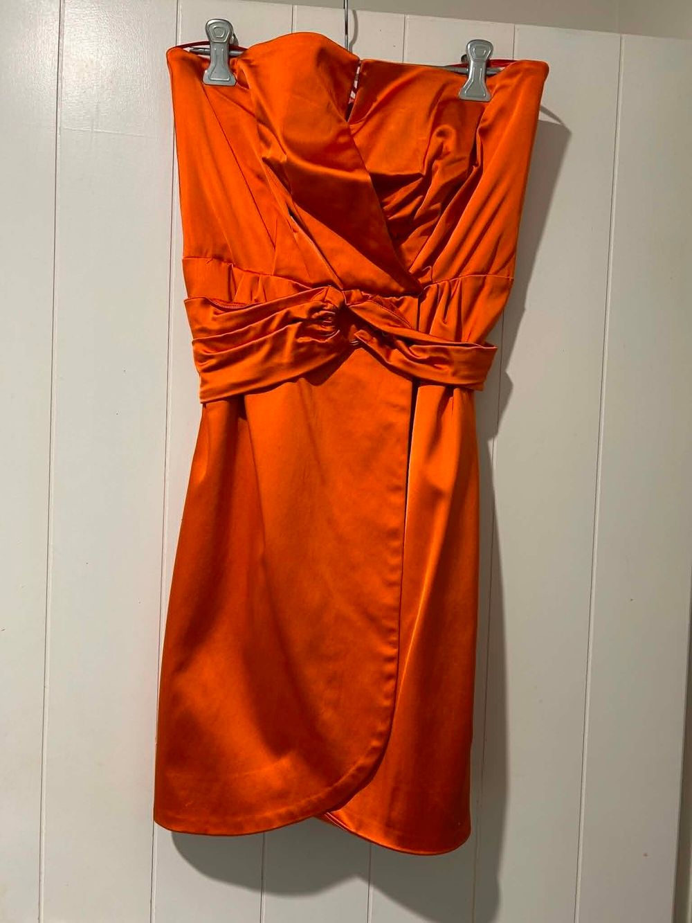 reiss burnt orange dress Reiss Tessera Belted Linen Midi Dress