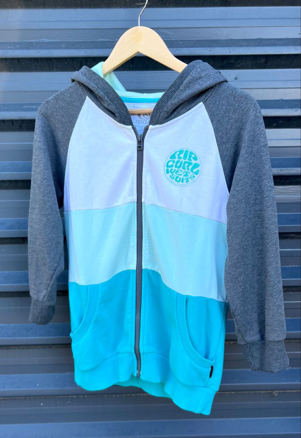 Rip Curl Colour Block Zip Hoodie